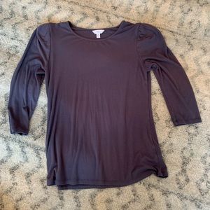 Shoulders are puffy!